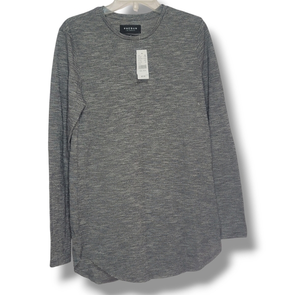 PacSun Other - 🏈*NWT* PACSUN - Small Gray Heather Longsleeve Tee
